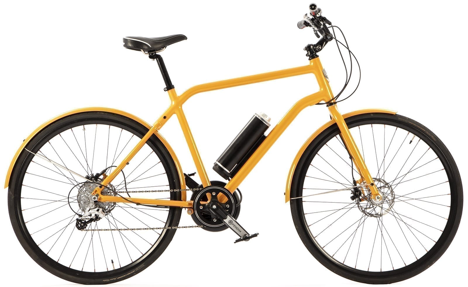 Vélo urbain LiFE Electrique Tangerine Design électrique cadre tout aluminium