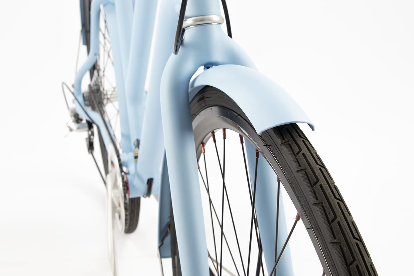Vélo urbain LiFE Bleu de Ré Confort bleu vintage