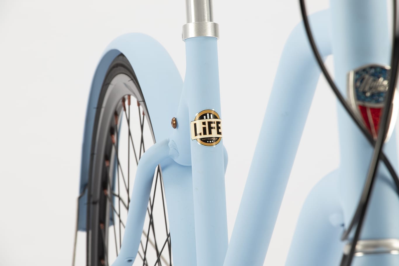 Vélo urbain LiFE Bleu de Ré Confort unique et personnalisable